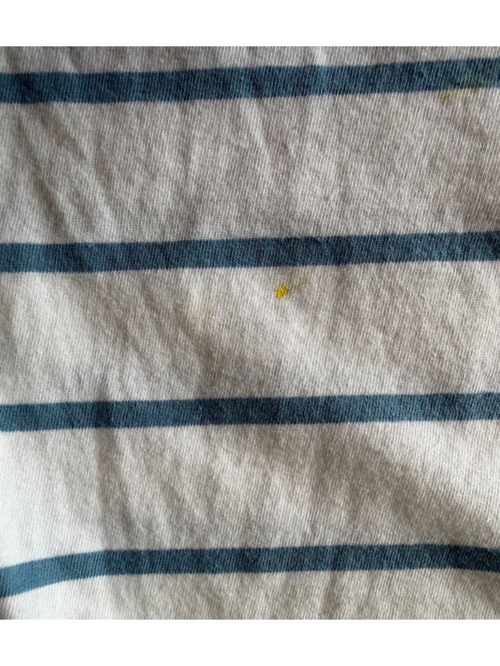 Disney Striped Blue & White Pocket Tee — Ratatouille Patch - Picture 7 of 8
